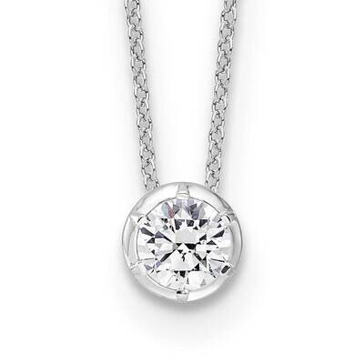 True Origin Diamond Vs/Si D E F Solitaire Slide Necklace 14k White Gold PM9381-060-WLD, MPN: PM9381…