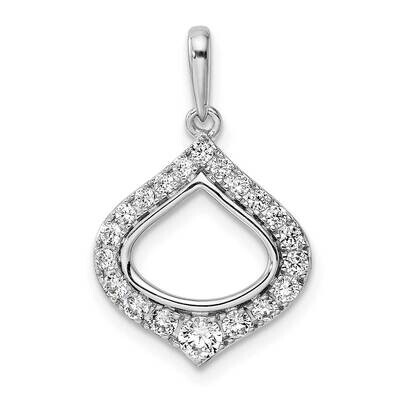 Diamond Pendant 14k White Gold PM9940-050-WA, MPN: PM9940-050-WA,