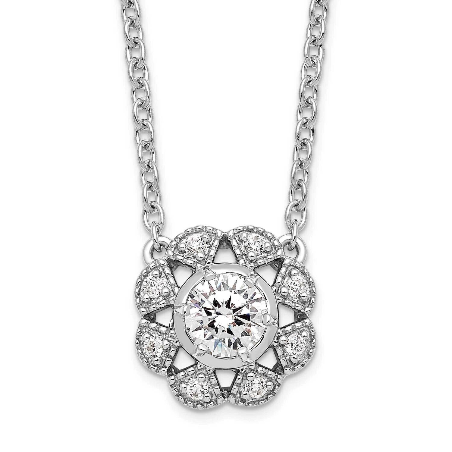 True Origin Diamond Vs/Si D E F Complete Necklace 14k White Gold PM9388-060-WLD, MPN: PM9388-060-WL…