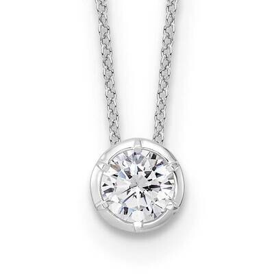 True Origin Diamond Vs/Si D E F Solitaire Slide Necklace 14k White Gold PM9381-075-WLD, MPN: PM9381…