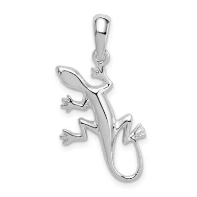 Gecko Pendant Sterling Silver Polished QC10274, MPN: QC10274, 637218171545