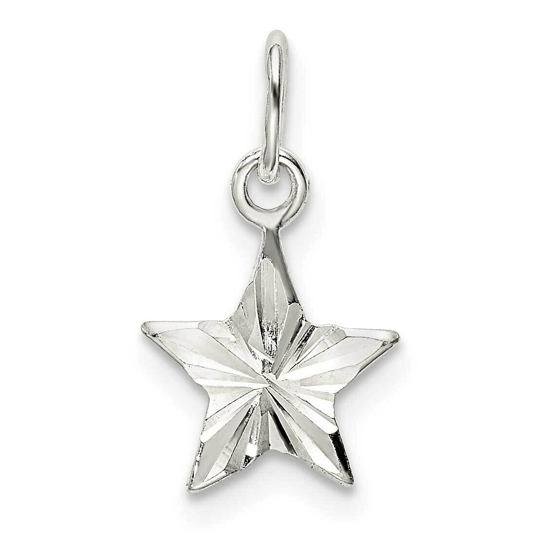 Star Charm Sterling Silver QC9758, MPN: QC9758,