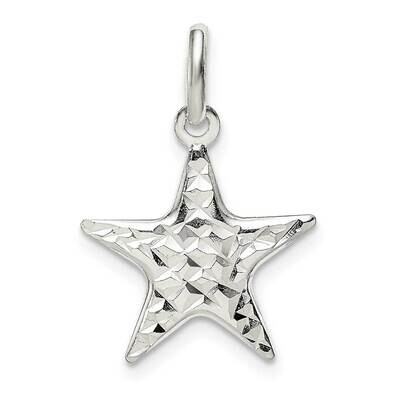 Star Charm Sterling Silver QC9757, MPN: QC9757,