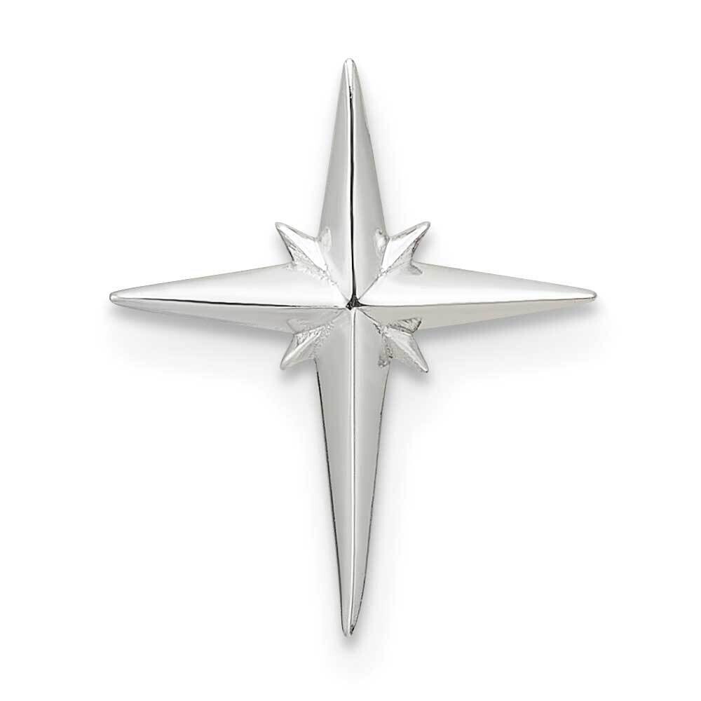 E-Coating Cross Chain Slide Sterling Silver QC11386 by Men&#39;s Jewelry and Accessories, MPN: QC11386,