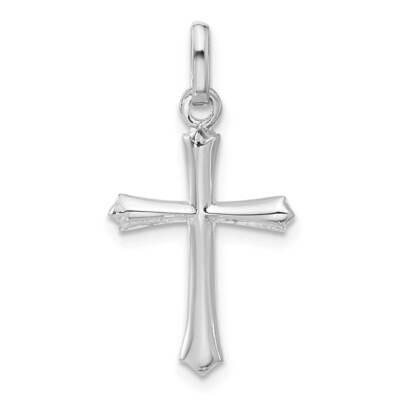 Cross Pendant Sterling Silver Rhodium-Plated QC11413 by Men&#39;s Jewelry and Accessories, MPN: QC11413,