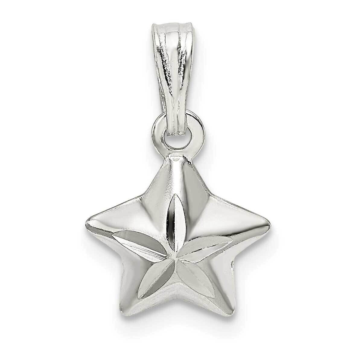 Star Charm Sterling Silver QC9767, MPN: QC9767,