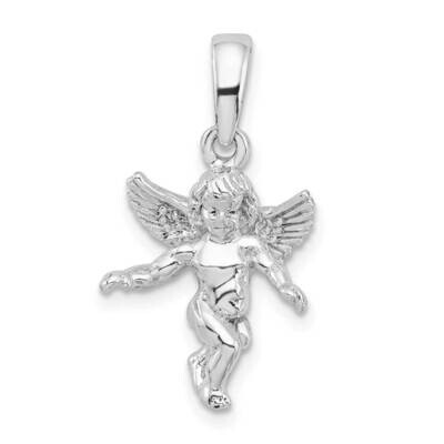 3D Guardian Angel Pendant Sterling Silver Polished QC9976, MPN: QC9976, 637218152421