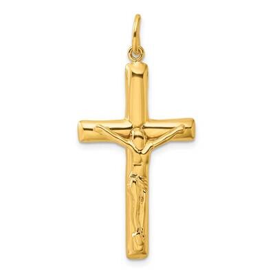 Gold-Tone Crucifix Cross Pendant Sterling Silver QC9677GP by Men&#39;s Jewelry and Accessories, MPN: QC…