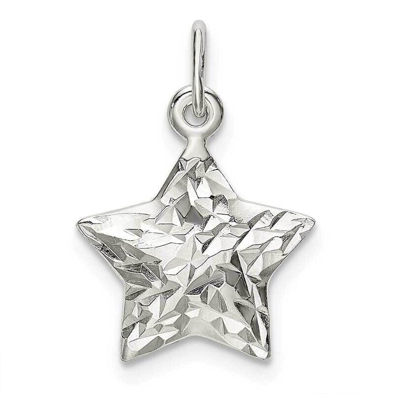 Star Charm Sterling Silver QC9755, MPN: QC9755,