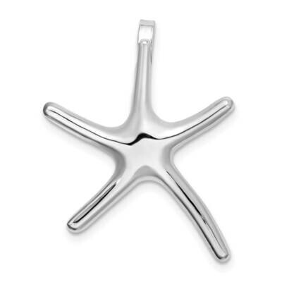 Dancing Starfish Slide Sterling Silver Polished QC9835 by Men&#39;s Jewelry and Accessories, MPN: QC983…