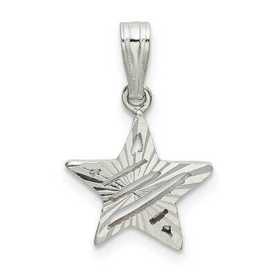 Star Charm Sterling Silver QC9754, MPN: QC9754,