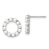 2-2.5mm Button Fwc Pearl Earrings Sterling Silver Rhodium-Plated QE15465, MPN: QE15465, 196904156902