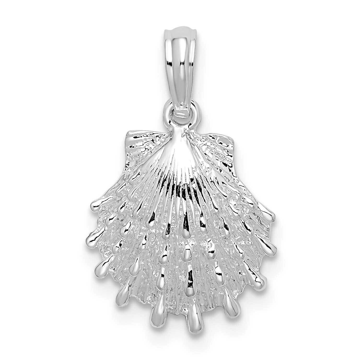 Lions Paw Shell Pendant Sterling Silver Polished QC9827, MPN: QC9827, 637218145997