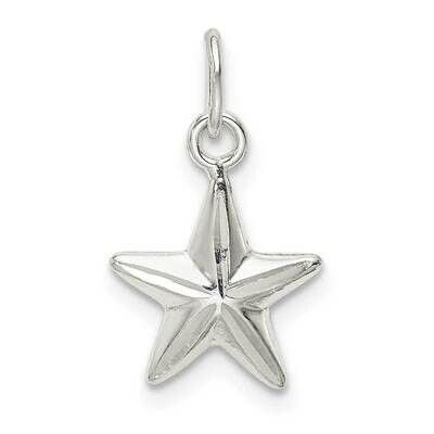 Star Charm Sterling Silver QC9766, MPN: QC9766,