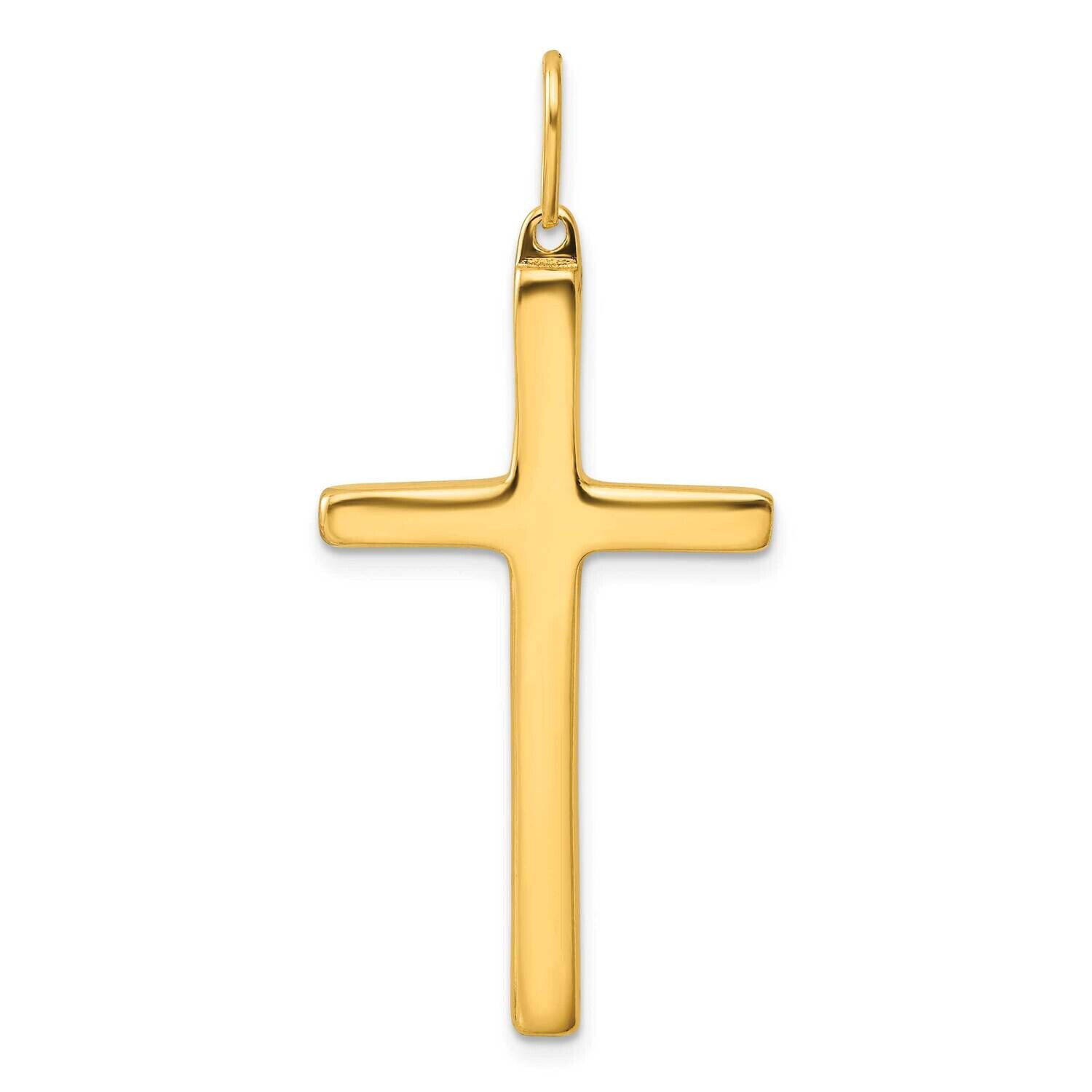 Gold-Tone Polished Cross Pendant Sterling Silver QC5400GP by Men&#39;s Jewelry and Accessories, MPN: QC…