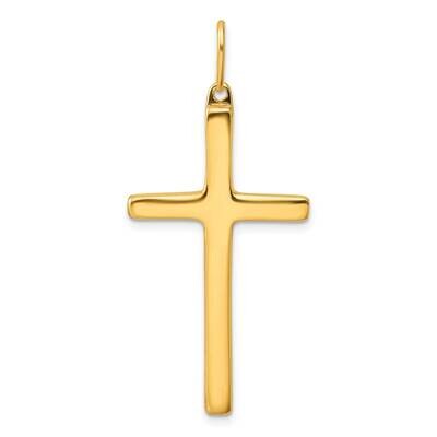 Gold-Tone Polished Cross Pendant Sterling Silver QC5400GP by Men&#39;s Jewelry and Accessories, MPN: QC…