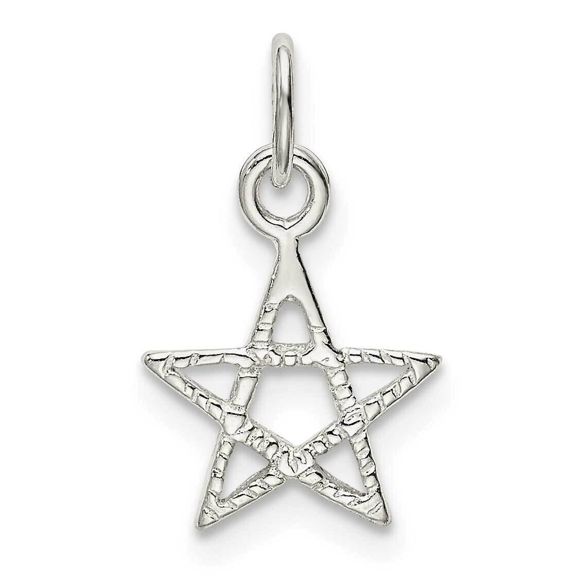Star Charm Sterling Silver QC9756, MPN: QC9756,