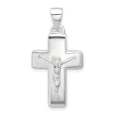 Crucifix Cross Pendant Sterling Silver Polished QC11451 by Men&#39;s Jewelry and Accessories, MPN: QC11…