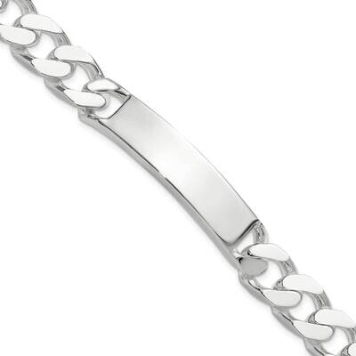 8.5 Inch Curb Id Bracelet Sterling Silver QID243-8.5 by Men&#39;s Jewelry and Accessories, MPN: QID243-…