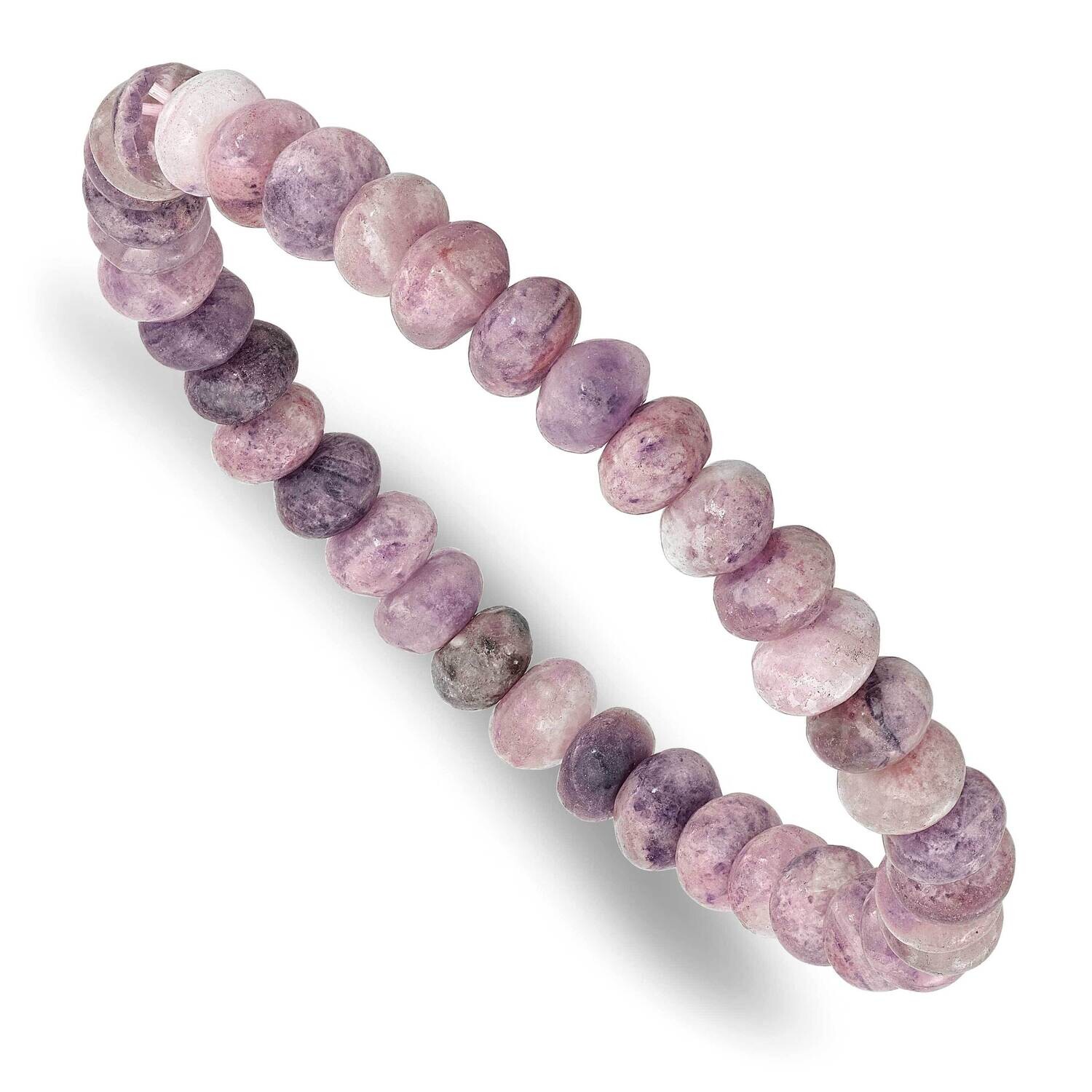 Charoite 7mm Beaded Stretch Bracelet QH5733, MPN: QH5733,