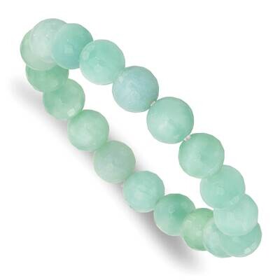 Amazonite 10mm Beaded Stretch Bracelet QH5742, MPN: QH5742,