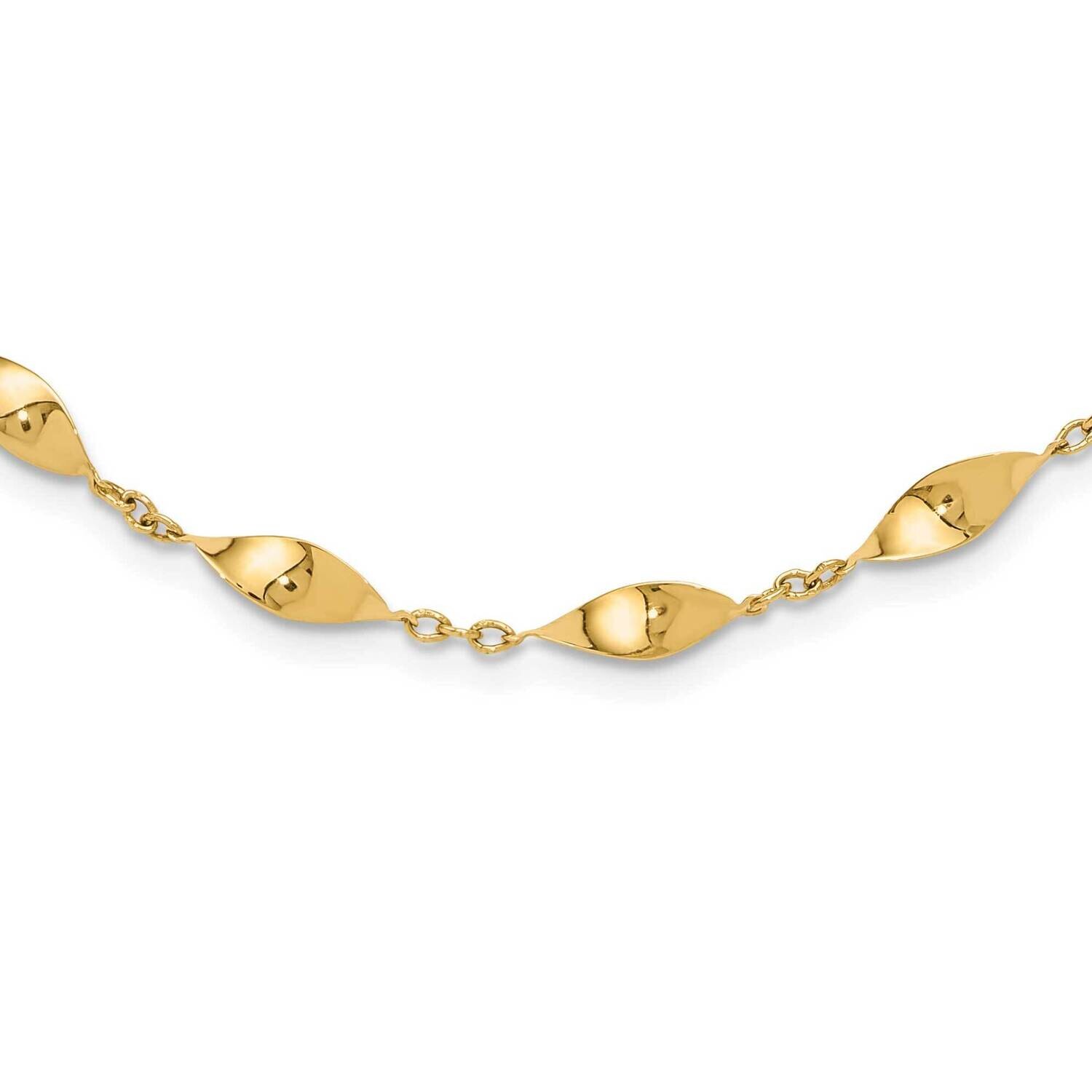 Fancy Necklace 14k Polished Gold SF3032-18, MPN: SF3032-18,