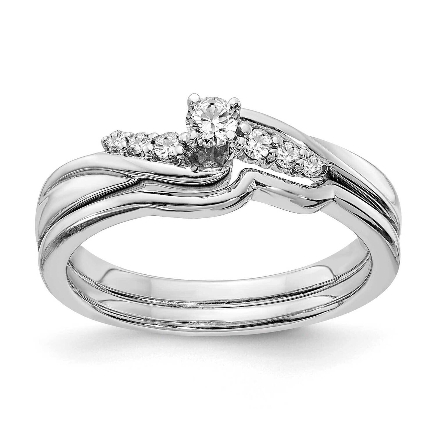 Wedding Set Use Rm6375B-0W &amp; Rm6375E-018-0Waa 10k Gold RM6375B-0W-SET, MPN: RM6375B-0W-SET, 1911015…