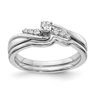 Wedding Set Use Rm6375B-0W &amp; Rm6375E-018-0Waa 10k Gold RM6375B-0W-SET, MPN: RM6375B-0W-SET, 1911015…
