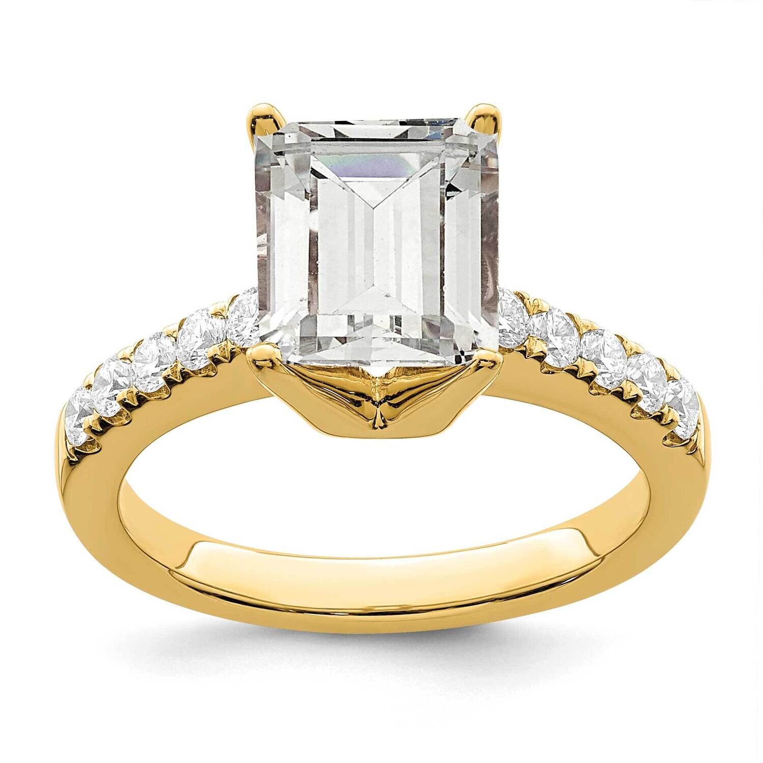 True Origin Diamond Vs/Si D E F Semi-Mount Engagement Rin 14k Gold RM2643E-200-YLD, MPN: RM2643E-20…