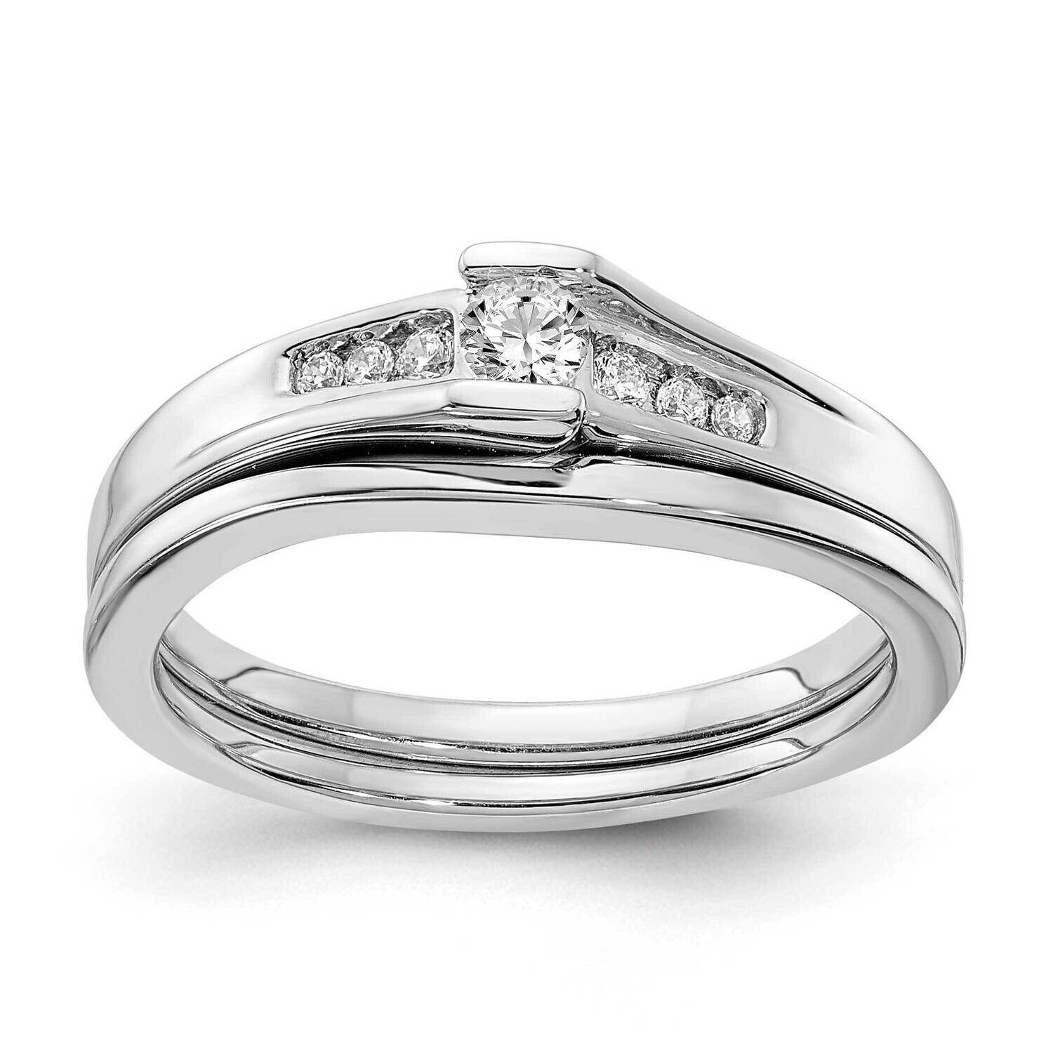 Wedding Set Use Rm6376B-0W &amp; Rm6376E-018-0Waa 10k Gold RM6376B-0W-SET, MPN: RM6376B-0W-SET, 1911015…