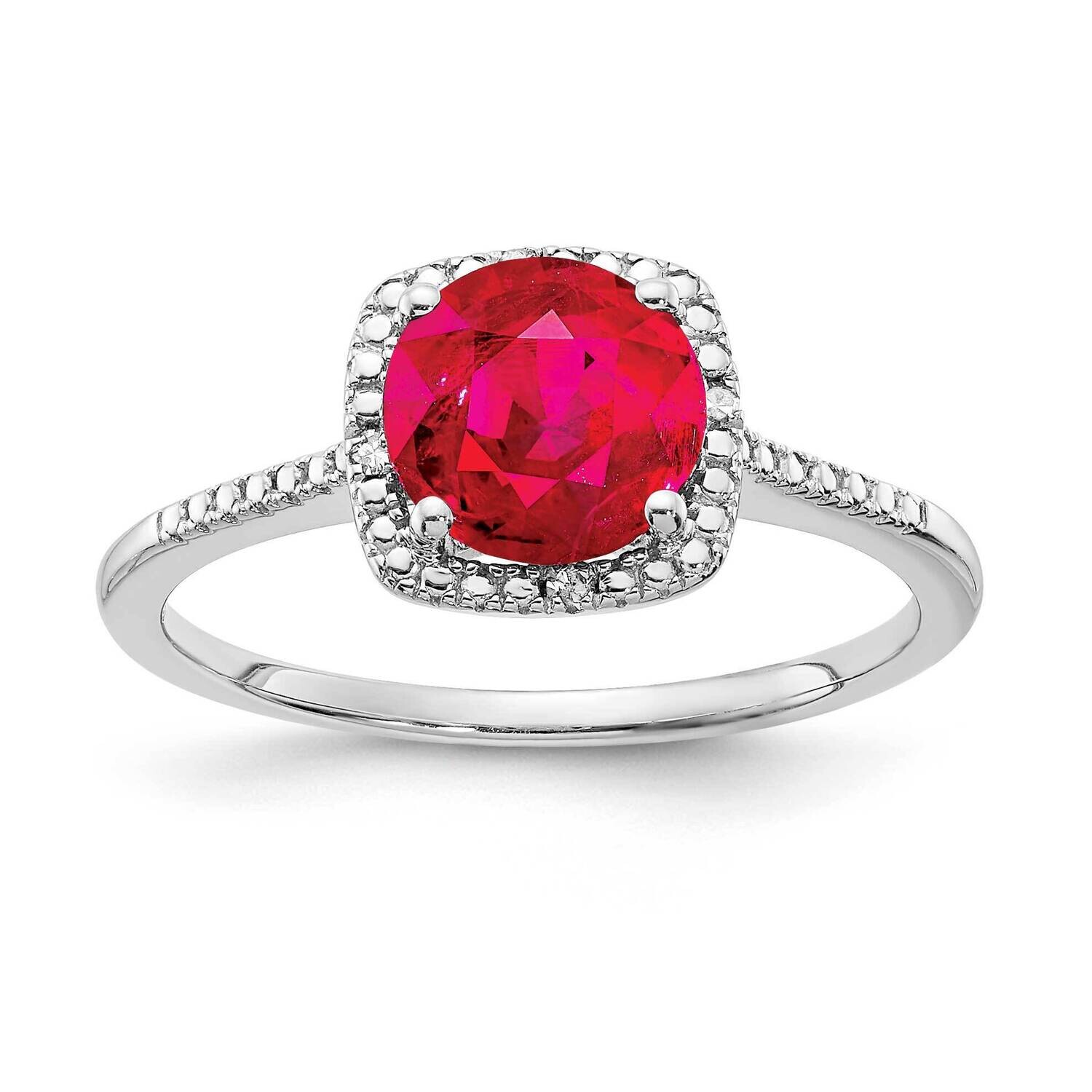 China 1- 7mm Rd Created Ruby 4 -200&#39; Rd Dias Stone:B Mel:S45 RLS6628/CRRU-SS-7-C, MPN: RLS6628/CRRU…