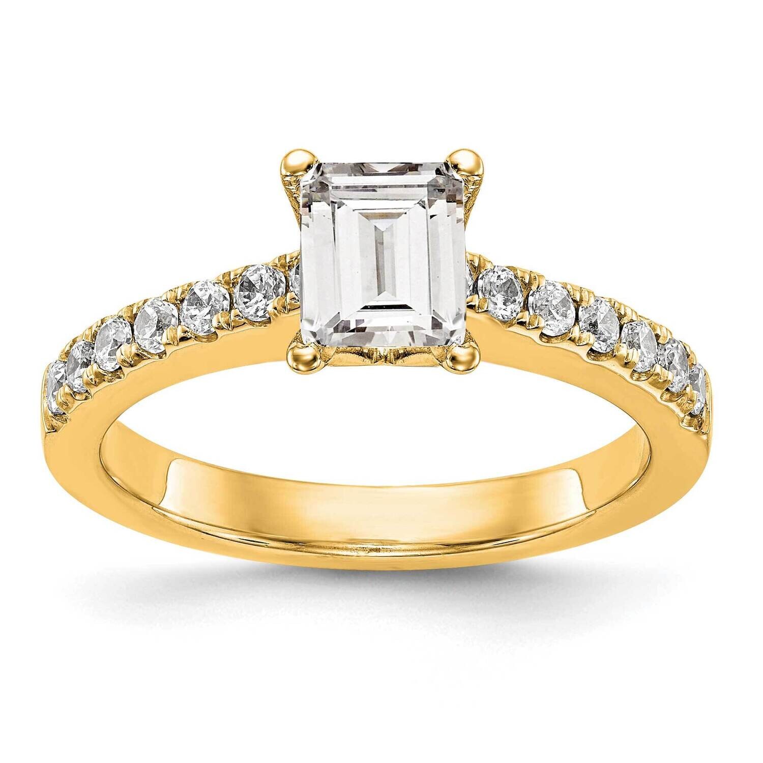 True Origin Diamond Vs/Si D E F Semi-Mount Engagement Rin 14k Gold RM2643E-100-YLD