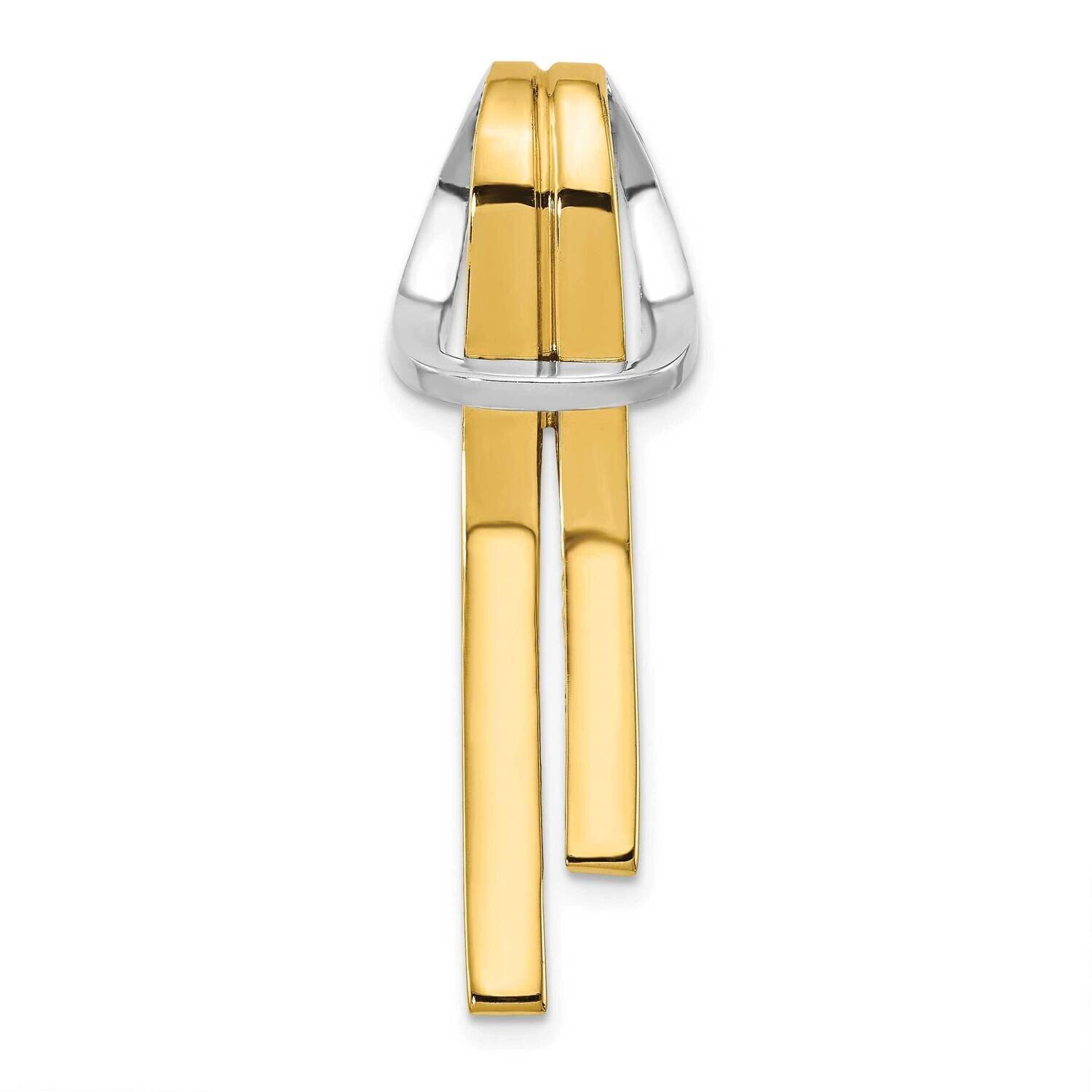 Knot Slide 14k Two-Tone Gold SL640, MPN: SL640, 196904098608