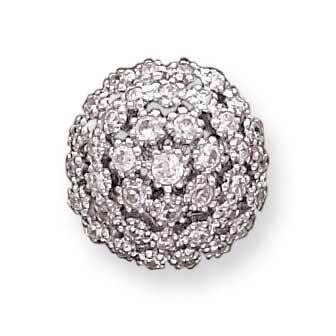CZ Fancy Pendant Sterling Silver QP772, MPN: QP772, 883957961682