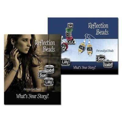 Set Of 2 16X20 Reflections Bead Photos QRSPOSTER11, MPN: QRSPOSTER11,