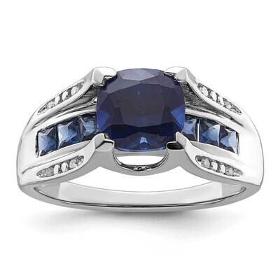 1-7X7 Ant,8-2.5X2.5 Prn Created Sapphire 8-200&#39; Rd Dias Stone:B Mel:S43 RLS5712/CRSA-SSBS43, MPN: R…