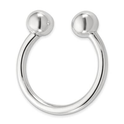 1 Screw-Off Ball Key Chain Sterling Silver QQ667 by Men&#39;s Jewelry and Accessories, MPN: QQ667,