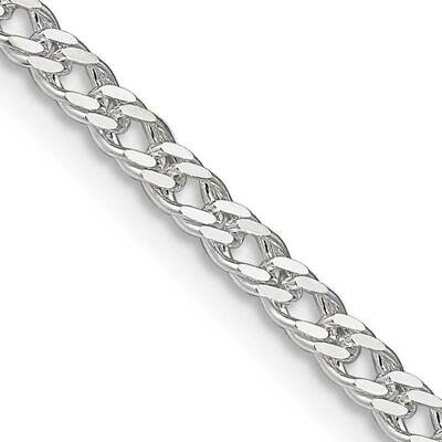 3.3mm Rambo Chain 22 Inch Sterling Silver QRM060-22, MPN: QRM060-22,