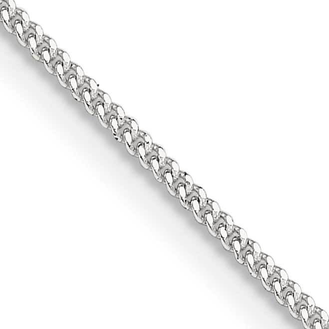 1.15mm Curb Chain 22 Inch Sterling Silver QPE57-22, MPN: QPE57-22,