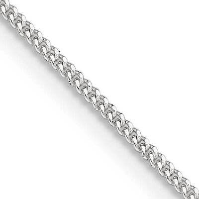 1.15mm Curb Chain 22 Inch Sterling Silver QPE57-22, MPN: QPE57-22,