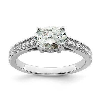 Diamond Si1/Si2 G H I Semi-Mnt. Oval East/West Rin 14k White Gold RM7882E-200-WLG, MPN: RM7882E-200…