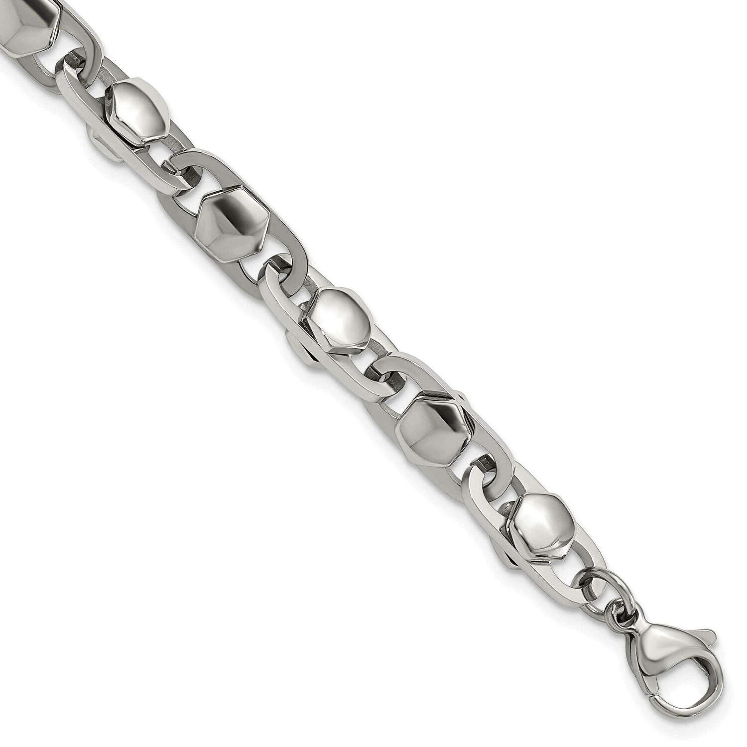 Chisel Polished 6.50mm 8.25 Inch Bracelet Stainless Steel SRB3042-8.25 by Chisel, MPN: SRB3042-8.25…