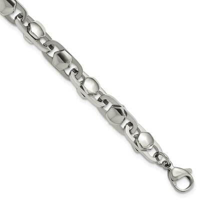 Chisel Polished 6.50mm 8.25 Inch Bracelet Stainless Steel SRB3042-8.25 by Chisel, MPN: SRB3042-8.25…