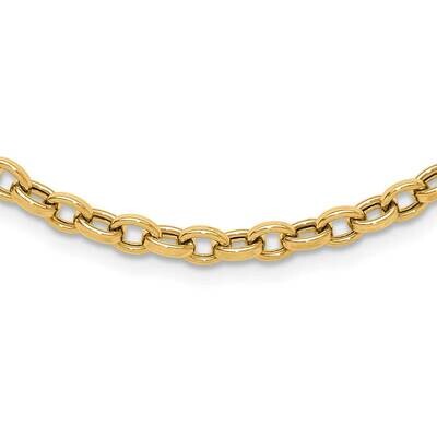 Link Necklace 14k Polished Gold SF3014-17.5, MPN: SF3014-17.5,