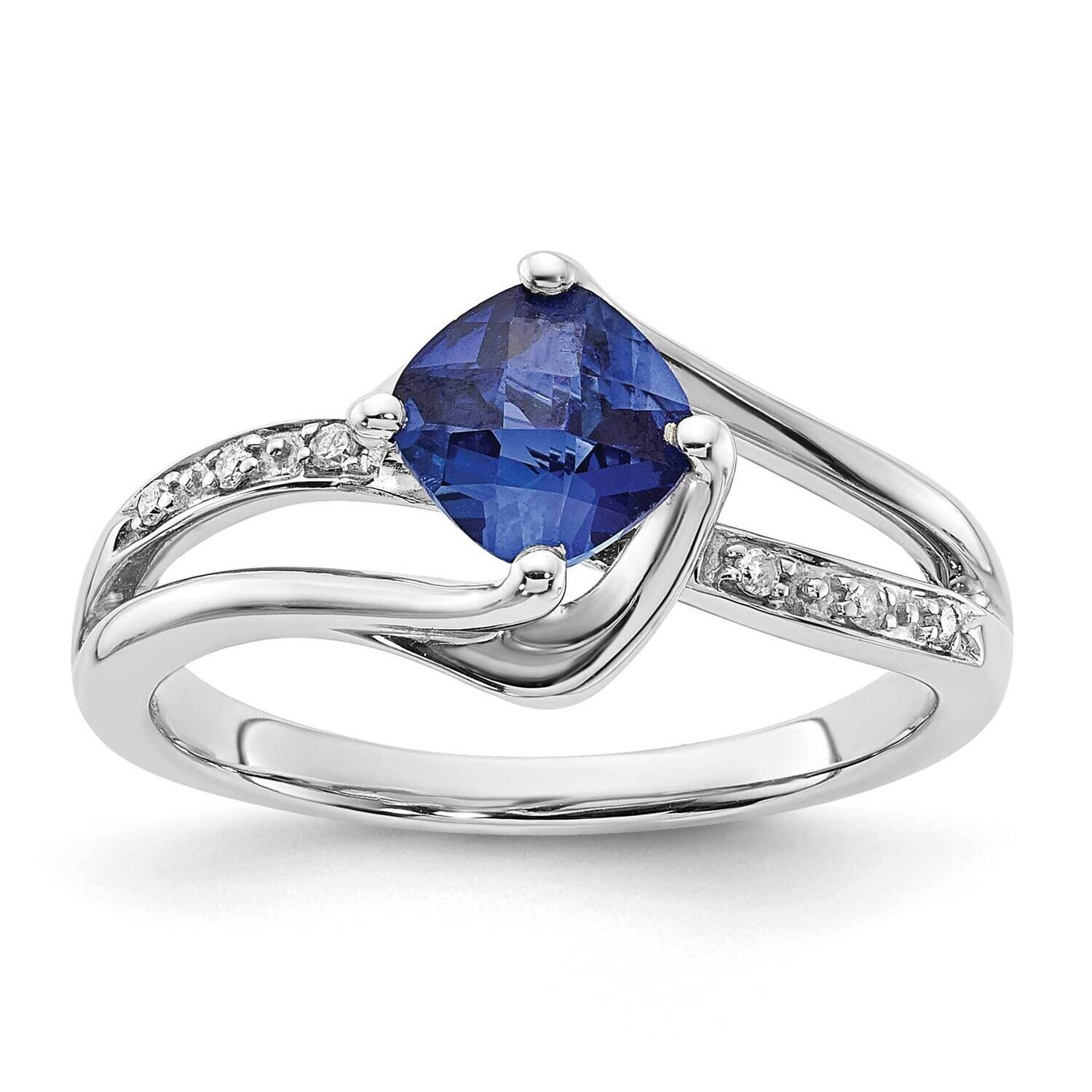 1-6X6 Anc Created Sapphire 6 200&#39; Rd Dias Stone:A Mel:S45 RLS5894/CRSA-SSAS45, MPN: RLS5894/CRSA-SS…