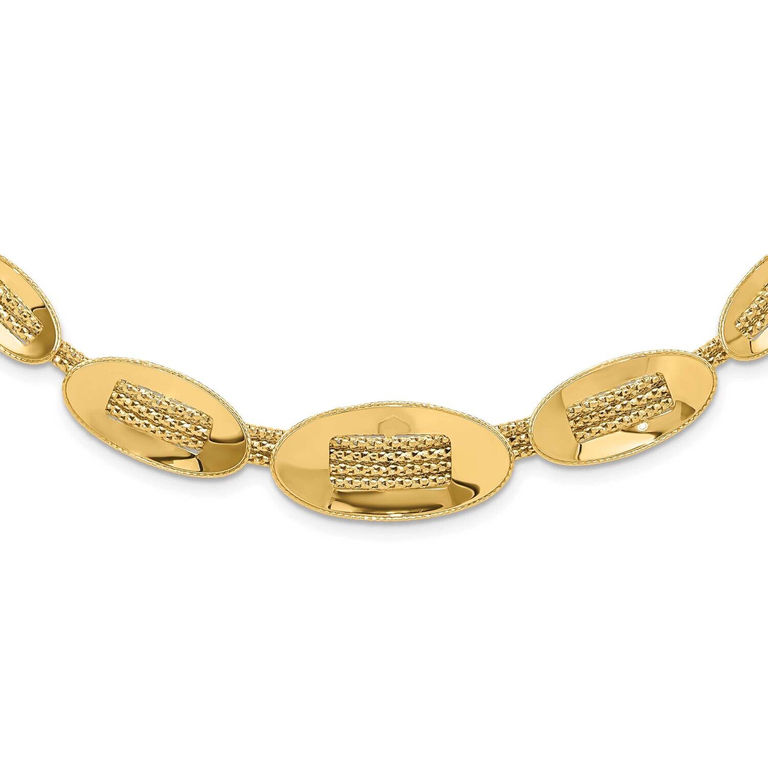 Textured Fancy Plus 2 Inch Extender Necklace 14k Polished Gold SF2984-16, MPN: SF2984-16,