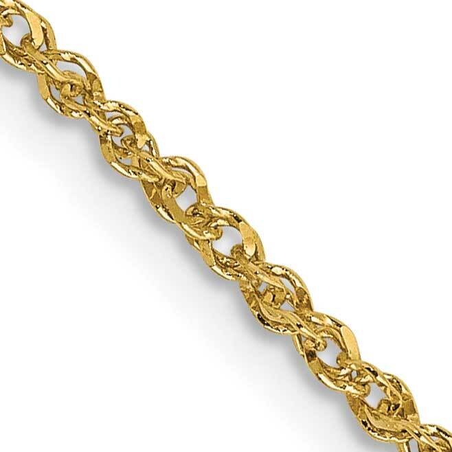 1.7mm Ropa Chain 22 Inch 14k Gold RPA028-22