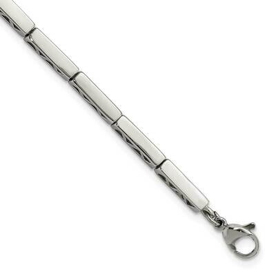 Polished Bracelet 7.5 Inch Stainless Steel SRB1489-7.5 by Chisel, MPN: SRB1489-7.5, 883957764894
