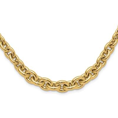Graduated Fancy Necklace 14k Polished Gold SF3006-17.5, MPN: SF3006-17.5, 196904170588