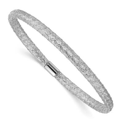 Stretch Mesh Bracelet 14k White Gold SF2742W, MPN: SF2742W, 196904100219